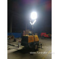 4.6m 4x400W Mobile Light tower with 3kw Generator (FZM-400B)